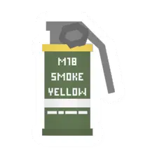 M18 Yellow Smoke Grenade