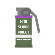M18 Violet Smoke Grenade