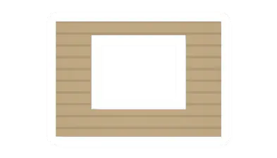 Eucalyptus Plank Window
