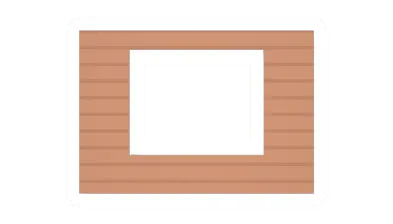 Maple Plank Window