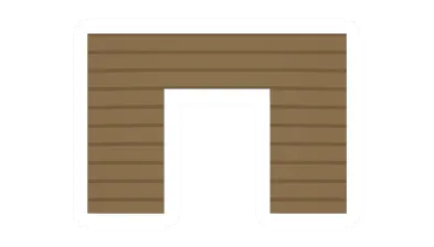 Pine Plank Doorway