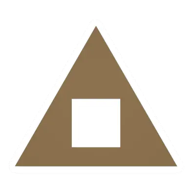 Triangular Pine Hole