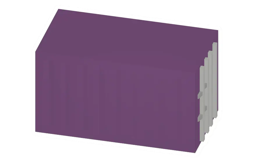 Purple Container