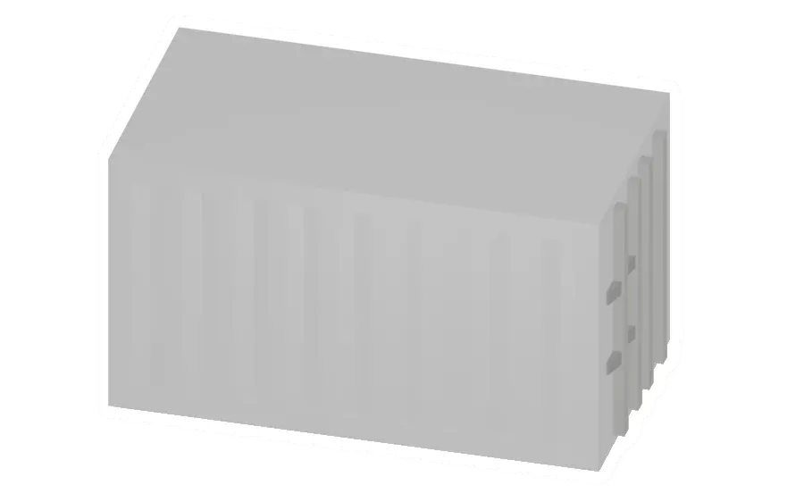 White Container