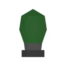 Green Standing Lamp