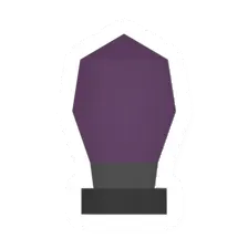 Purple Standing Lamp