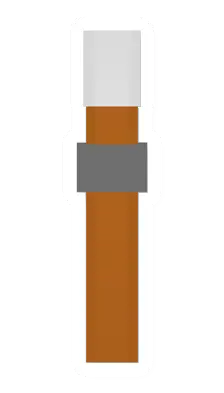 Mounted Orange Flare
