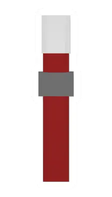 Mounted Red Flare