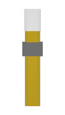 Mounted Yellow Flare