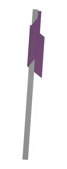 Purple Claim Flag