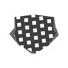 Black Dotted Bandana