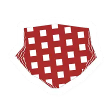 Red Dotted Bandana