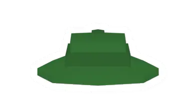 Green Panama Hat