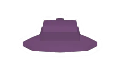 Purple Panama Hat