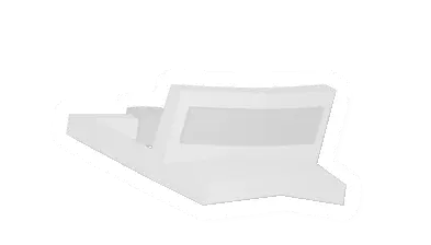 White Visor Hat