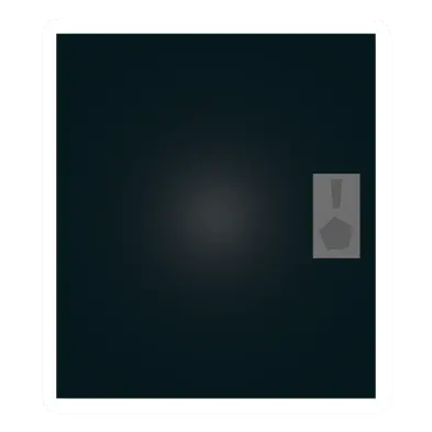 Lockable One Way Glass Door