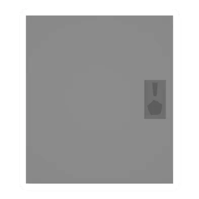 Lockable Metal Door