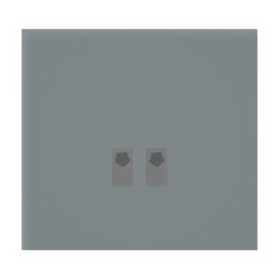 Unlocked Glass Doubledoor