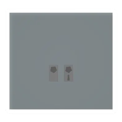 Lockable Glass Doubledoor
