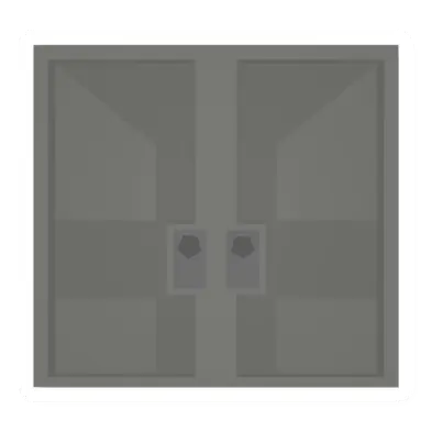 Unlocked Reinforced Doubledoor