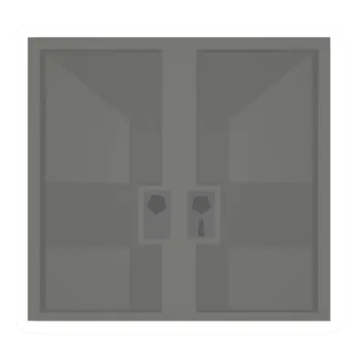 Lockable Reinforced Doubledoor
