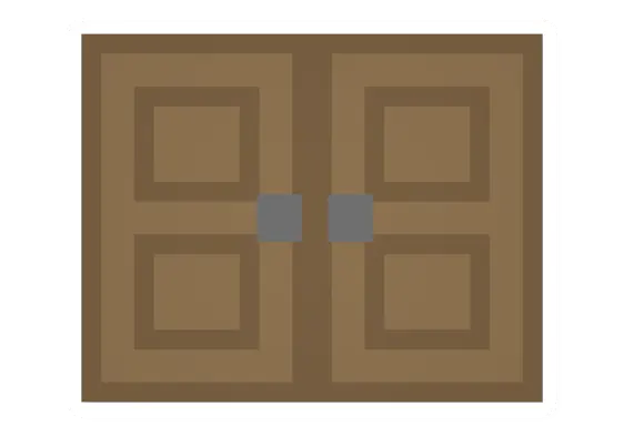 Unlocked Pine Shutter