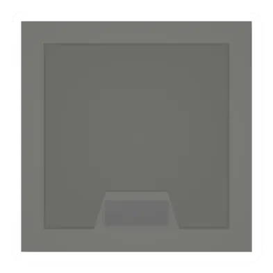 Unlocked Reinforced Hatch