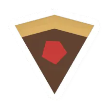 Chocolate Pizza Slice