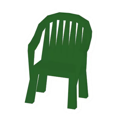 Green Plastic Chair