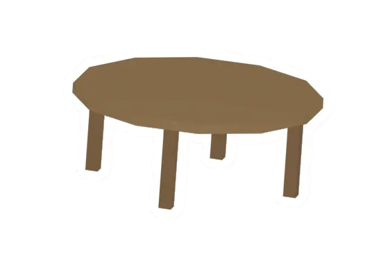 Pine Circular Table