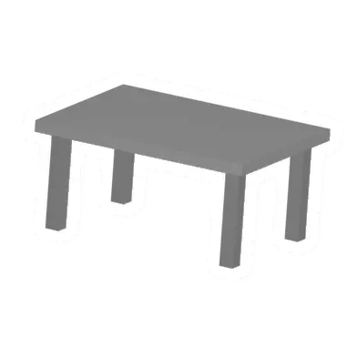 Metal Rectangular Table