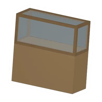 Pine Trophy Case