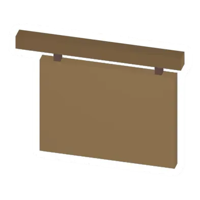 Pine Hanging Sign