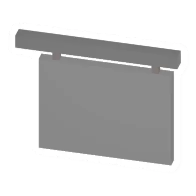 Metal Hanging Sign