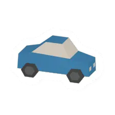 Blue Toy Car