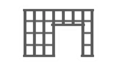 Offset Jail Doorway