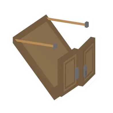 Lockable Pine Drawbridge