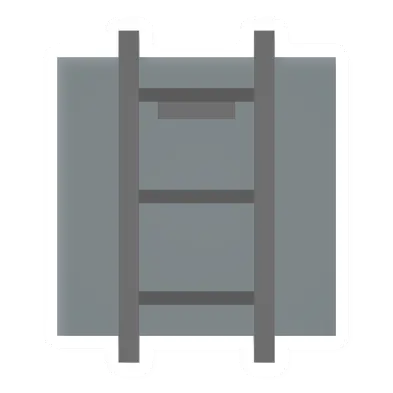 Unlocked Glass Ladder Hatch