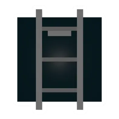 Unlocked One Way Glass Ladder Hatch