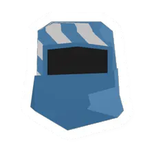 Blue Makeshift Balaclava