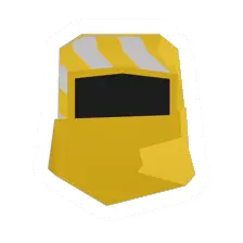 Yellow Makeshift Balaclava
