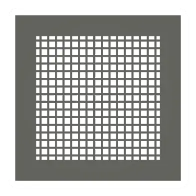 Grated Metal Roof