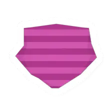 Pink Striped Bandana