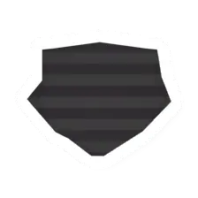 Black Striped Bandana