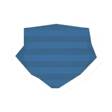 Blue Striped Bandana