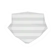 White Striped Bandana