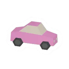 Pink Toy Car