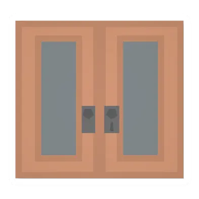 Fancy Maple Doubledoor