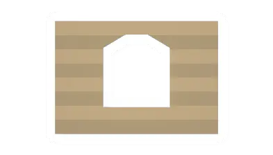 Eucalyptus Log Rounded Window