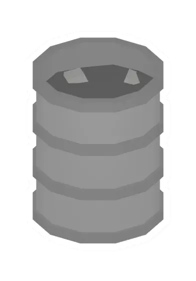 White Flaming Barrel
